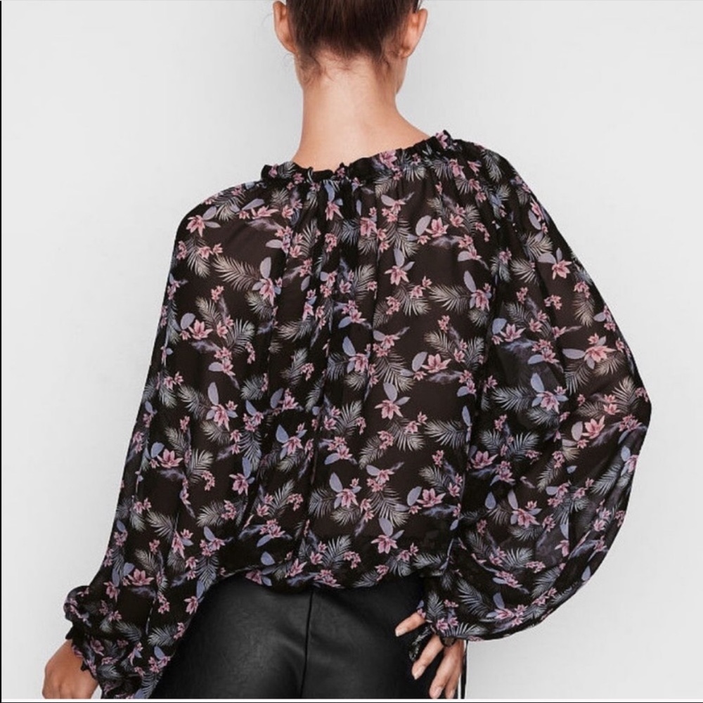 ❤️Victoria’s Secret NWT Palm Print Floral Bodysuit NEW SEXY - Picture 10 of 13